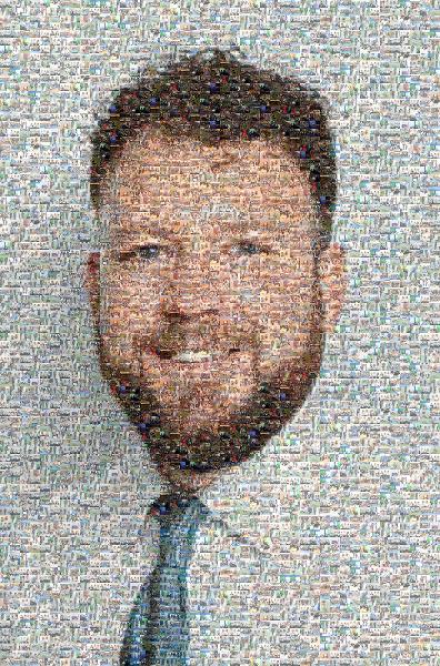 Professional Portrait photo mosaic