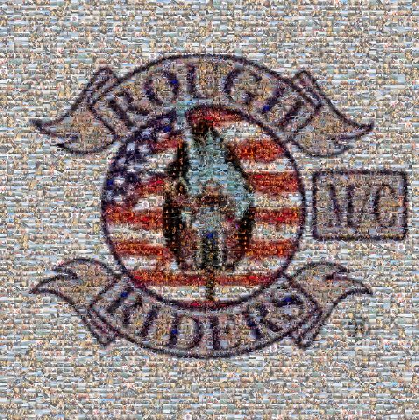 Rough Riders photo mosaic