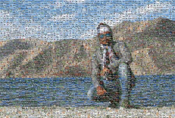 Traveler photo mosaic