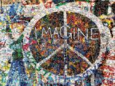Imagine imagine words letters text inspirational peace signs symbols icons graffiti art drawings paintings illustrations