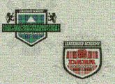 Leadership Academy logos graphics text words letters pride community crests