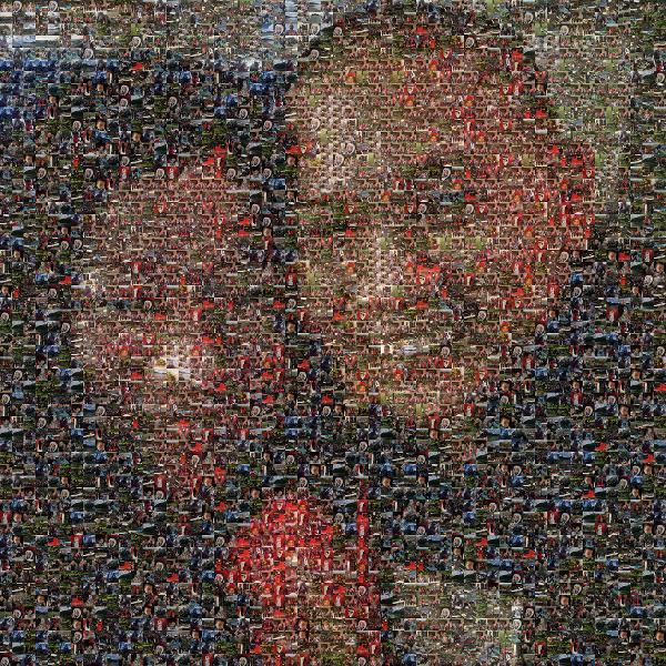 Lovely Couple photo mosaic