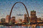 Gateway Arch Cityscape City Metropolitan area Skyline Landmark Arch Architecture Daytime Sky Urban area