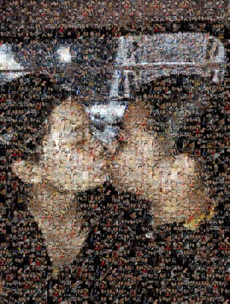 In Love photo mosaic