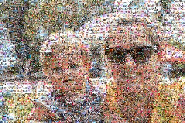 Mother Daughter Day photo mosaic