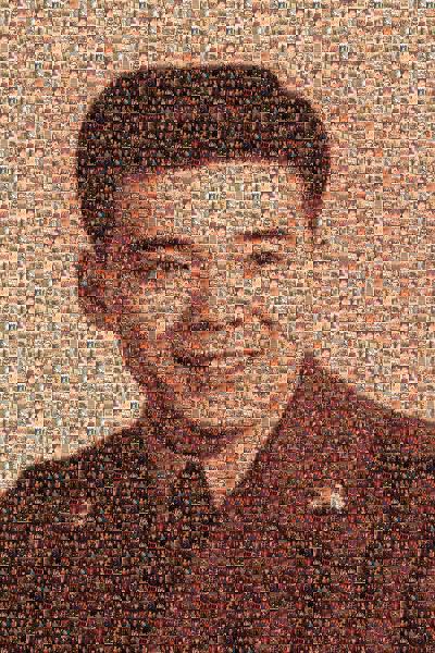 Military Portrait photo mosaic