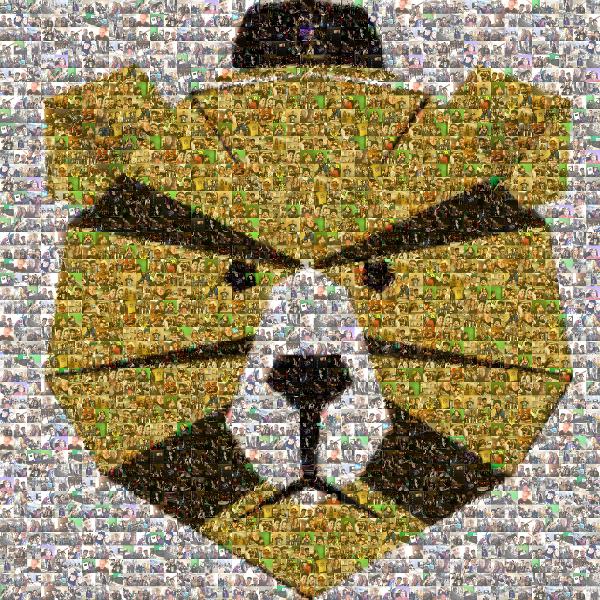 Bear Graphic photo mosaic