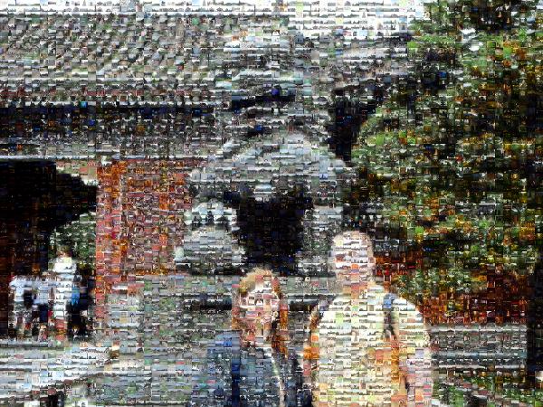 World Travelers photo mosaic