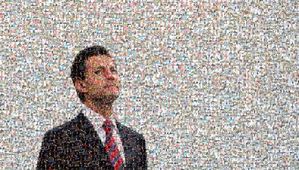 Enrique Peña Nieto photo mosaic