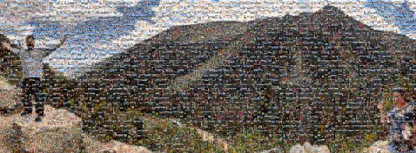 On Top of the World photo mosaic