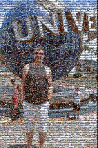 Universal Studios photo mosaic