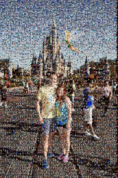 Disney Vacation photo mosaic