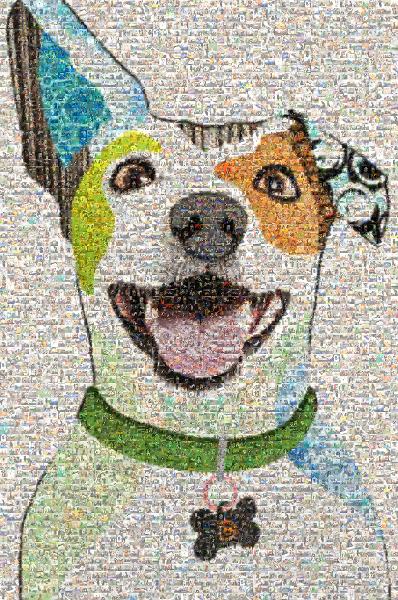 Dogtopia photo mosaic