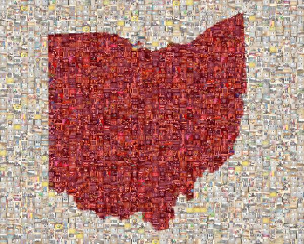 Ohio photo mosaic