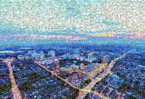Bandar Sunway photo mosaic