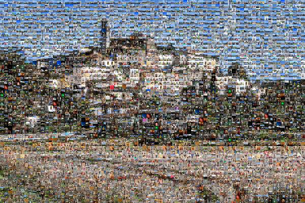 Village photo mosaic