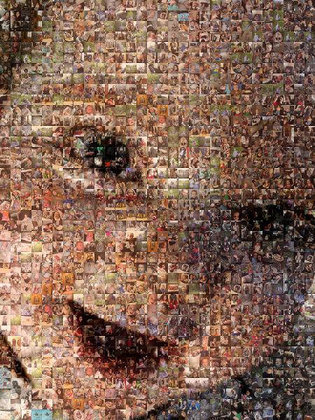 Smiling Infant photo mosaic