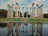 Scenic Reflection reflections landscapes columns structures lakes architecture outdoors