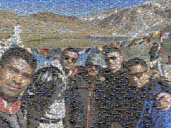 Alps photo mosaic