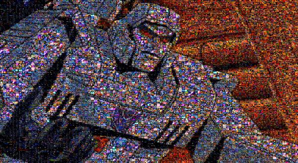 Megatron photo mosaic