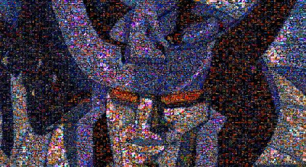 Joker photo mosaic