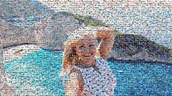 Navagio Bay photo mosaic