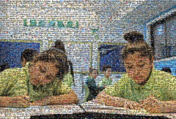 Private school photo mosaic