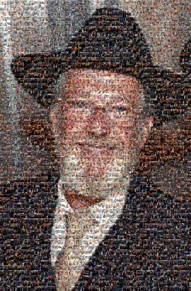 Rabbi photo mosaic