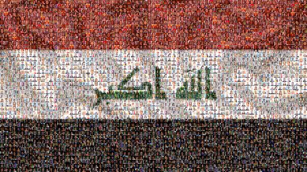 Iraq photo mosaic