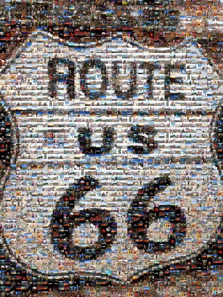 U.S. Route 66 photo mosaic