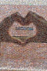 Brick Brickwork Wall Text Heart Love Font Architecture
