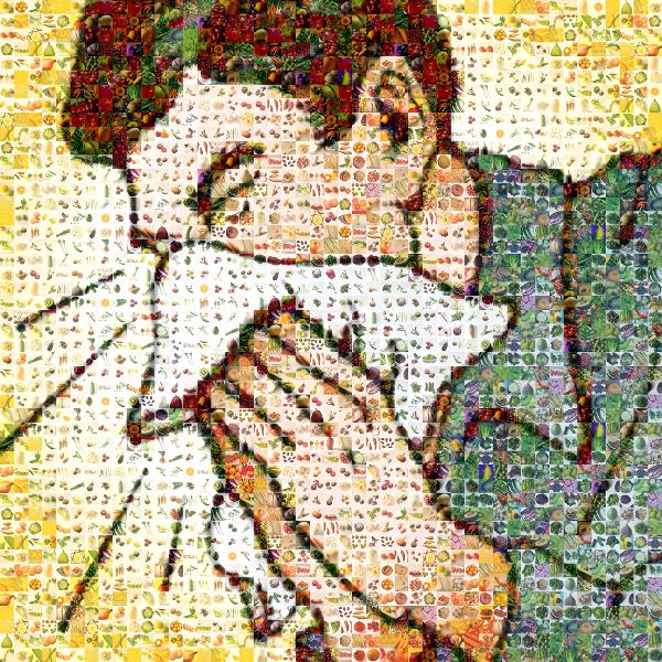 Sneeze photo mosaic