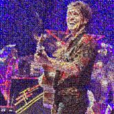 Performance Pop music Guitarist Rock concert Musical ensemble Concert Performance art Musician Music artist Entertainment Performing arts Event Song Stage