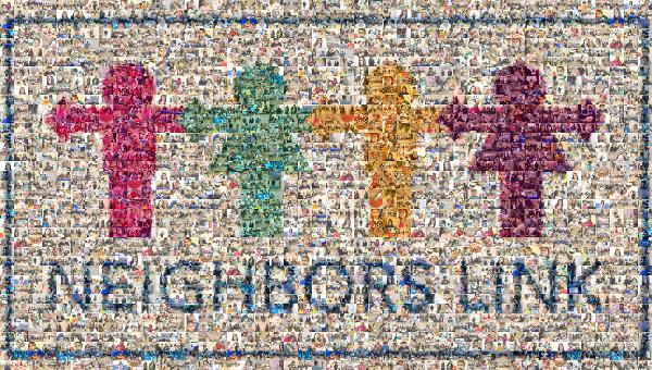 Neighbors Link photo mosaic