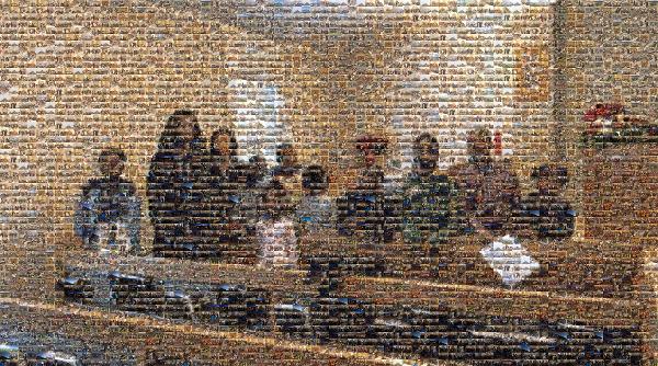 Worship photo mosaic
