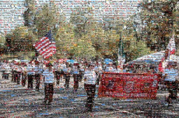 Parade photo mosaic