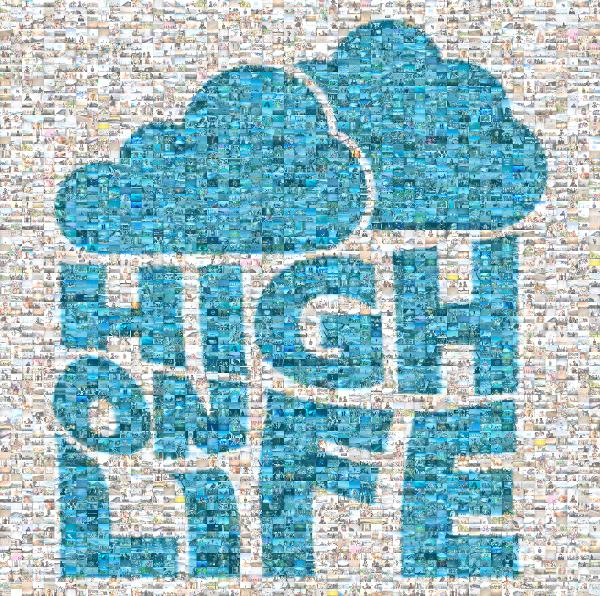 High on Life photo mosaic