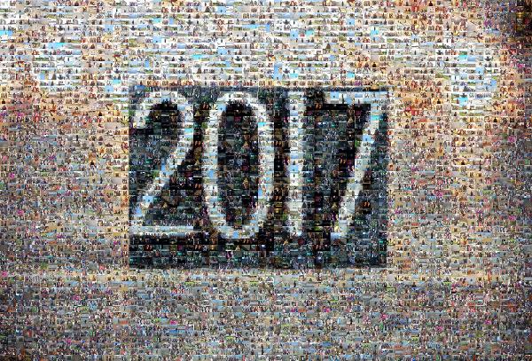 2017 photo mosaic