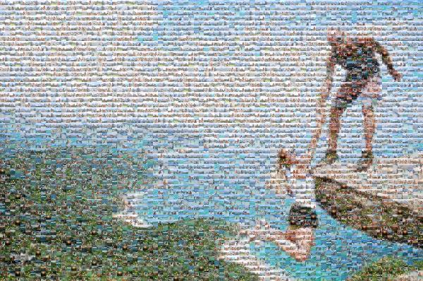 National park photo mosaic