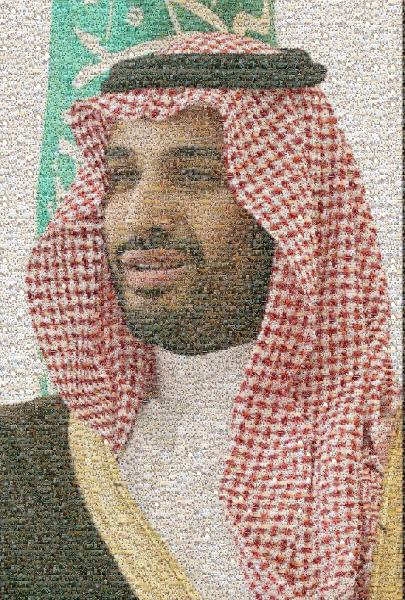 Mohammad Bin Salman Al Saud photo mosaic