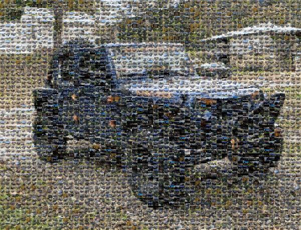 Jeep Wrangler photo mosaic