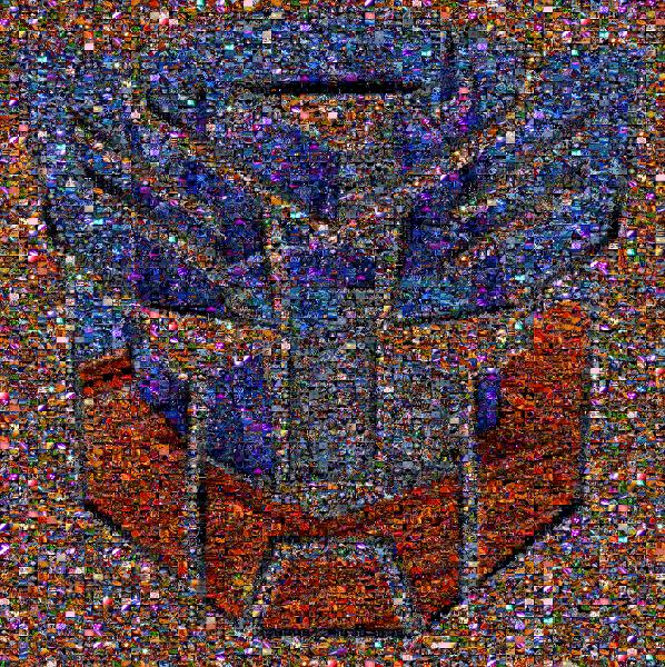 Optimus Prime photo mosaic
