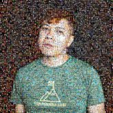 T-shirt Chin Human Portrait Portrait photographer t shirt face green person cheek forehead shoulder boy neck