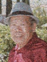 Hat Fedora Sun hat Hat Cowboy hat Chin Headgear Fashion accessory Wrinkle Smile Elder