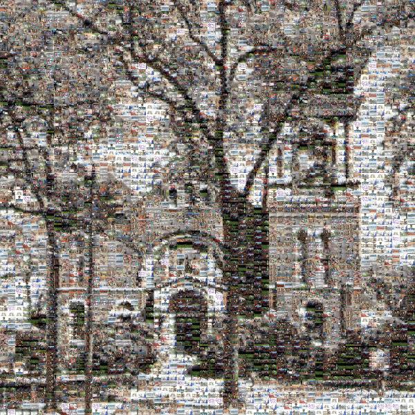 Corinth Reformed United Church photo mosaic