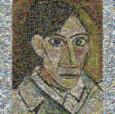 Pablo Picasso Pablo Picasso Self-Portrait Artist Self-portrait Art Portrait Self-Portrait Cubism Pablo Picasso, 1881-1973: Genius of the Century Modern art self portrait painting illustration human behavior acrylic paint drawing