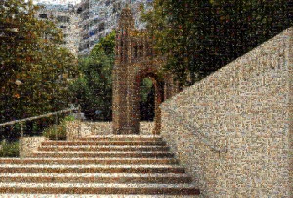 Staircases photo mosaic