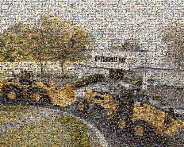 Tractor photo mosaic