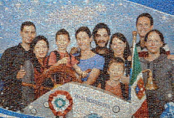 Family Cruise! photo mosaic