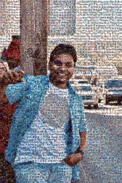 Just Chilling Out photo mosaic